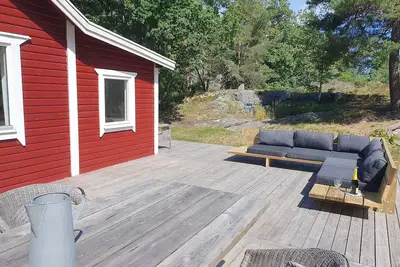Image de Gemütliches Ferienhaus mit Kleinem Boot 200 m vom Meer Entfernt