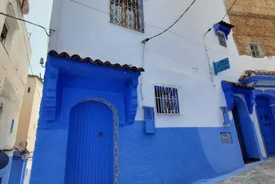 Image de Set within the Old Town district in Chefchaouene, Dar layla moulati.