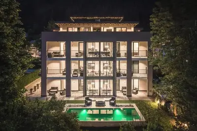Image de Appartement 'Superior Xl- 0 Right' avec vue sur les montagnes, piscine partagée et Wi-Fi