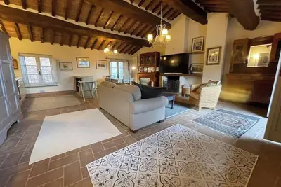 Image de Appartement élégant à Città della Pieve, Stiloso appartamento con 2 camere da letto e 2 bagni a Citt