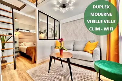 Image de Duplex Le Gesu - Vieille Ville - Clim - Wifi