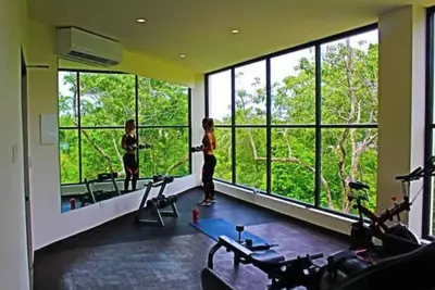 Image de 1 Bedroom, 5min drive to Beach King Bed - Gym -Yoga