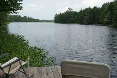 Image de Beautiful waterfront cabin; breathtaking views of Whiteface Mountain