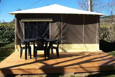Image de Bungalow Toile 2 chambres (sans sanitaires) 5 personnes