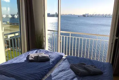 Image de Maison de vacances 'Hafenmeister By Seeblick Ferien Oro' avec vue sur la mer, terrasse et Wi-Fi