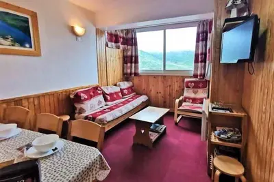Image de Cosy et fonctionnel appart. 6 pers. 36 m² plein sud, vue montagnes