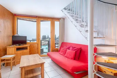 Image de Duplex cosy au cœur d'Avoriaz avec balcon et wifi, proche commerces et pistes