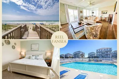 Image de Light & Airy Oceanside Escape - Beach, Pool, & Pickleball / Tennis!