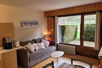 Image de Studio cosy avec jardinet, près des pistes et centre, 4/5 pers, Le Grand-Bornand