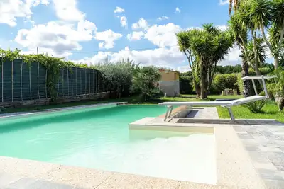 Image de Villa 'Oasi Della Pace, Partinico' with private pool view and Wi-Fi