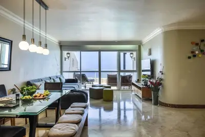 Image de Netanya Panoramic Sea-View 4br Apt by Sea N' Rent