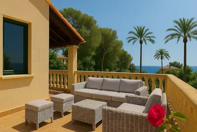 Image de Apartamento con vistas al mar y gran terraza
