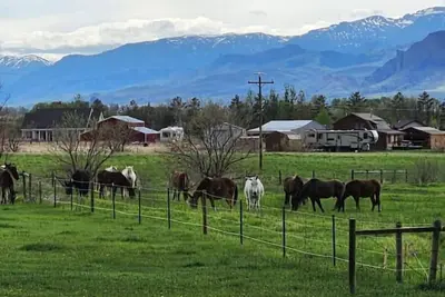 Image de Mountains, horses, stars, views and just out of town.