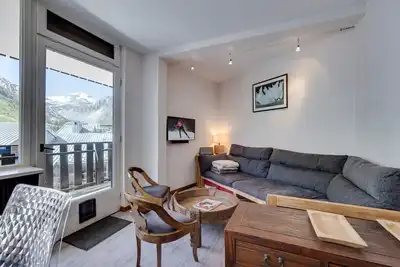 Image de Appart rénové, 2 chambres + cabine, skis aux pieds