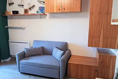 Image de Studio centre Arc 2000 pour 3 pers, cuisine équipée