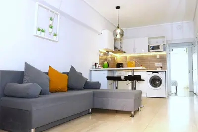 Aesthetic Apartment with Separate Bedroom & Backyard in a Safe City Centre Area\n