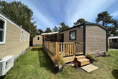 Image de Mobil Home 6 places Climatisé Camping Atlantic Club 5* à Montalivet
