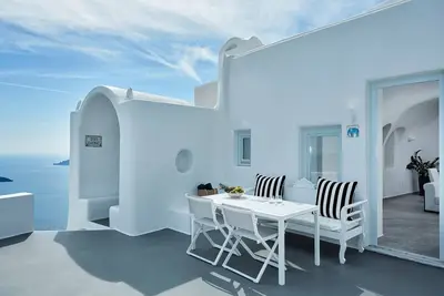 Luxurious Imerovigli Villa | 7 Bedrooms | Caldera View | Private Pools | Breathtaking Aegean Views