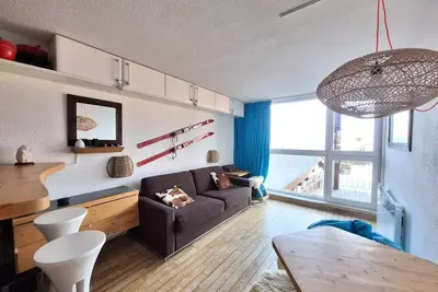 Image de Charmant appartement 2 pièces 5 personnes au pied des pistes et des commerces, proche de l'Esf et de la garderie dans le village