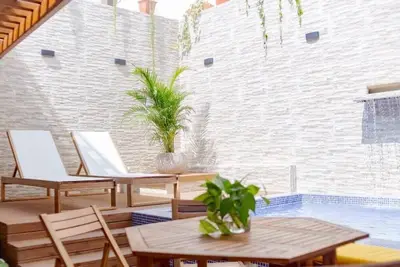 Image de Acogedora Casa 3cm en getsemani con piscina y wifi