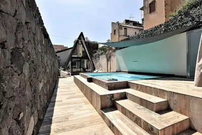 Image de Maison confortable Ă Catane avec sauna