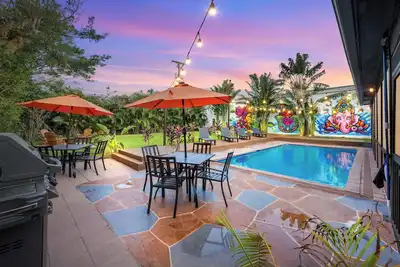 Image de Boho Paradise, King Bed, Pool, 1 month+Long Term Stays, Pet Friendly