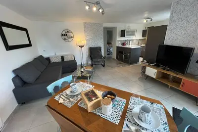 Image de Deauville, new appartment, modern, cosy, quiet, close to seaside, individual terrasse