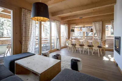 Chalet #32 with Ir-sauna and indoor whirlpool