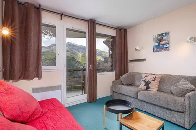 Image de Appartement avec 2 chambres, balcon, Wi-Fi et départ skis aux pieds à Avoriaz