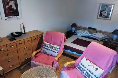 Image de Appartement avec terrasse et vue sur Lac de Sainte-Croix 100 mètres de la plage