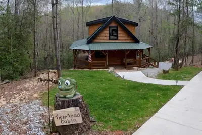 Image de Rustic Luxury Cabin in Wine Country Dahlonega