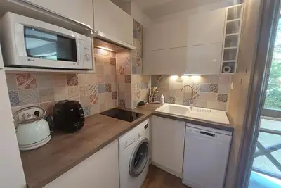 Image de Studio à Brides-les-Bains avec Balcon, Parking & Wifi – 4 Pers