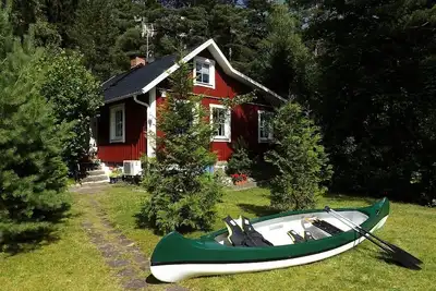 Image de Quietly located cottage right next to the forest and 300 m from the water