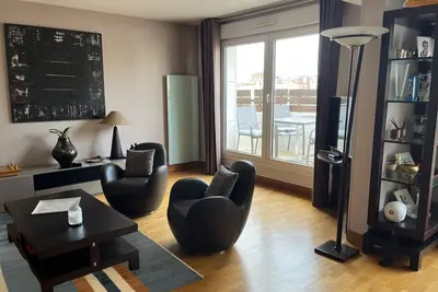 Image de Appartement familial moderne avec 2 terrasses à Boulogne-Billancourt