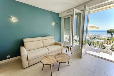 Image de Appartement rénové face mer avec terrasse, 2 pièces, 3 couchages à La Baule