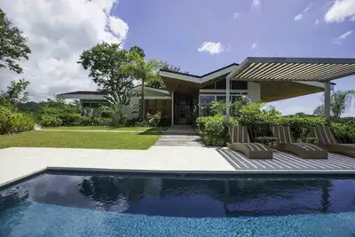 Image de Maison de rêve Casa Neomar: moderne, piscine à débordement, vues spectaculaires