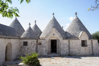 Trulli Luna with veranda and parking