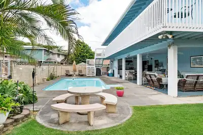 Image de Spacious & Breezy 3 Bedroom Home with Ko'Olau Views and a Pool