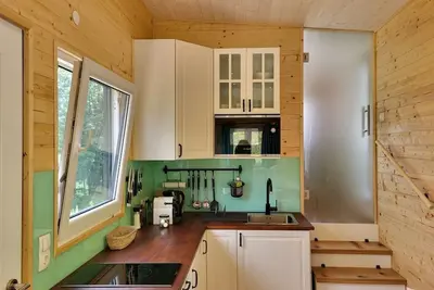 Image de Gemütliches Tiny House für Maximal Zwei Personen mit Voll Ausgestatteter Küche