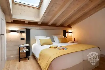 Image de Wifi, vue montagne, piscine, balcon, parking, télévision, 58m², Manigod l'Etale