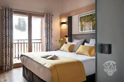 Image de Wifi, piscine, balcon, parking, télévision, 70m², Manigod l'Etale