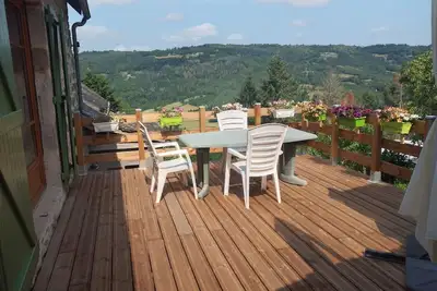 Gîte cosy à Najac en Aveyron