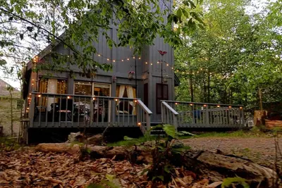 Image de Romantic cozy chalet for adults