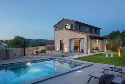 Image de Superbe maison à Labin avec WiFi