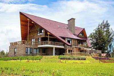 Unique and secluded family and group friendly resort with a great Mt Kenya View.