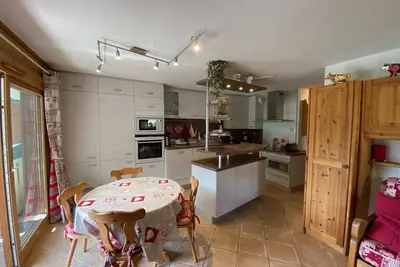 Image de Appartement 6 pers. avec piscine chauffée, grande terrasse, parking, Crest-Voland