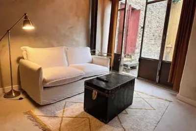 Image de Jolie petite grange avec piscine et jacuzzi entre terre et mer