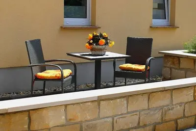 Image de Ferienwohnung Haufe - Ferienwohnung, Wohn-/schlafraum