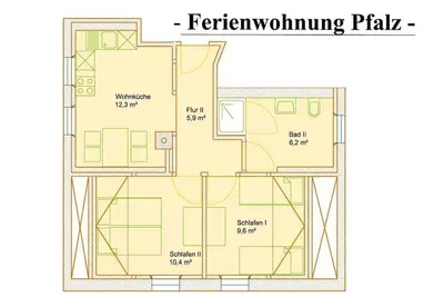 Image de Pfalz, 2 Schlafzimmer - Fröhlich-daheim