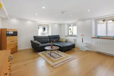Image de Appartement \"Am Hochrhein Desko\" avec jardin partagé et Wi-Fi